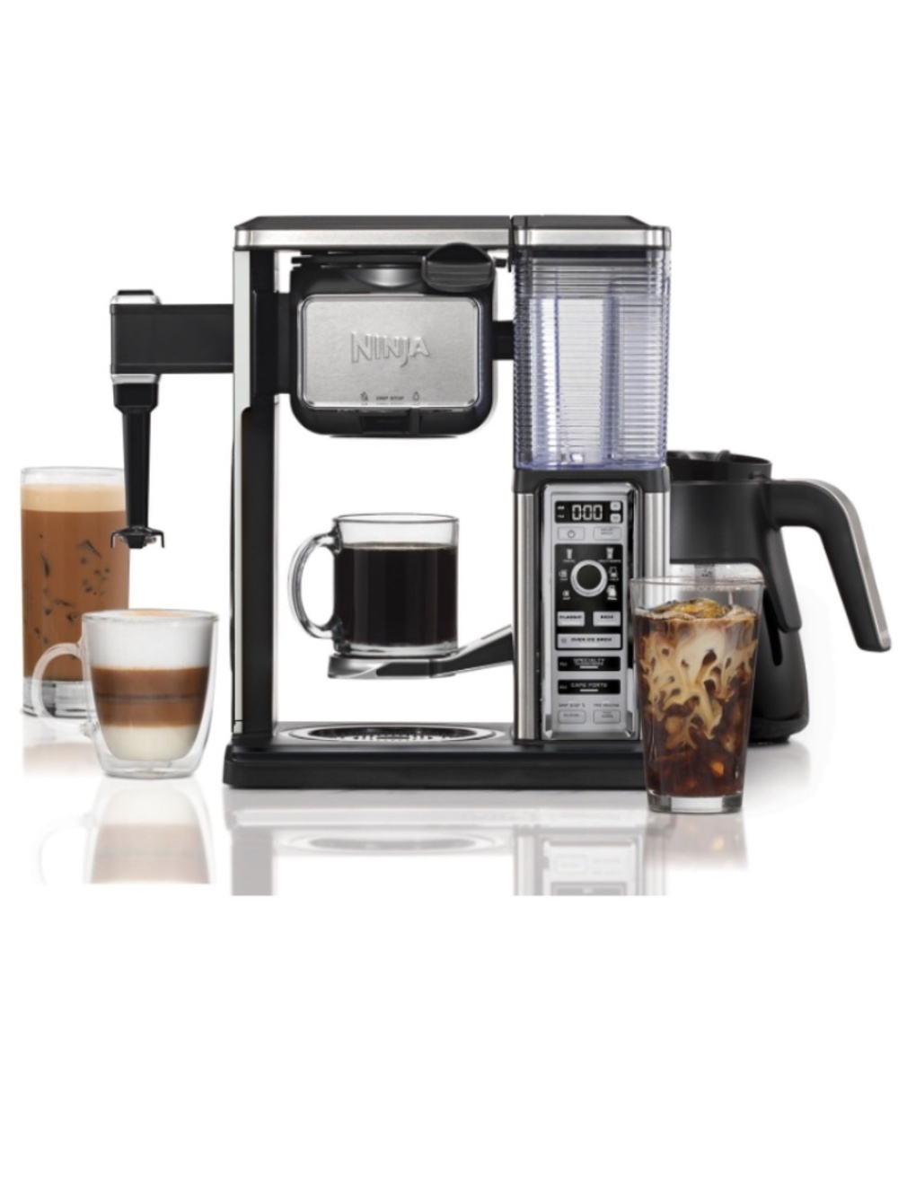 NINJA • CARAFE COFFEE BAR SYSTEM WITH SINGLE SERVE BREW